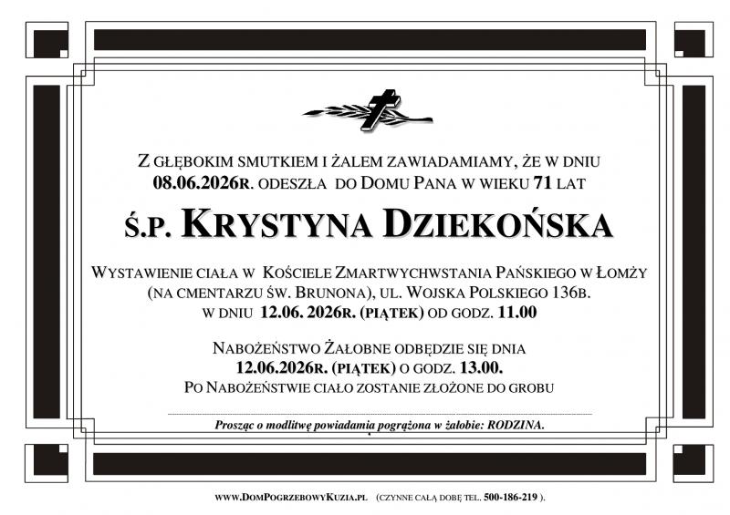 Krystyna Dziekońska