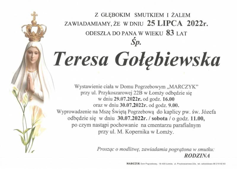 Teresa Gołębiewska