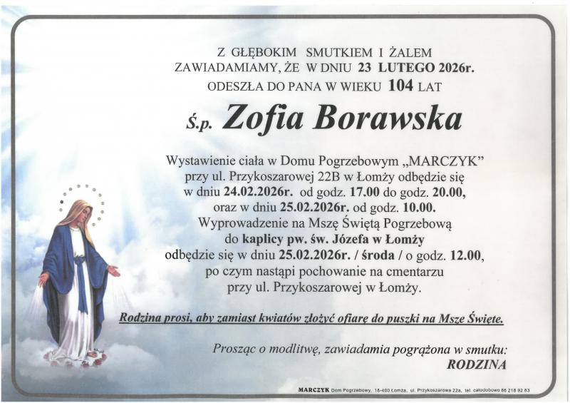 Zofia Borawska