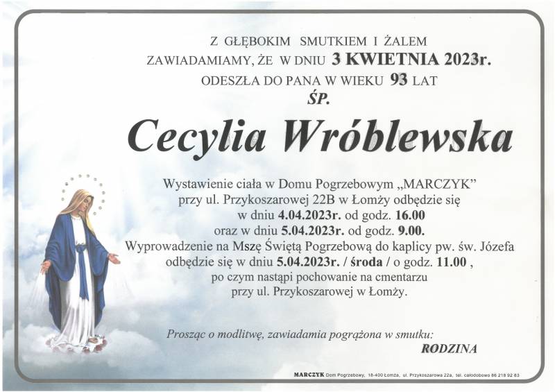 Cecylia Wróblewska