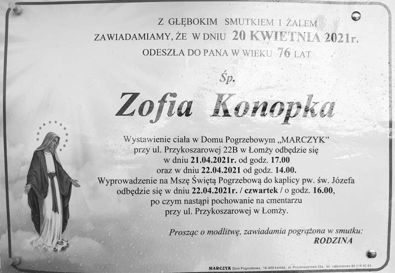 Zofia Konopka