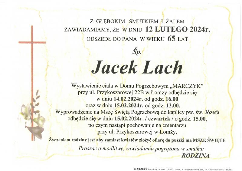 Jacek Lach