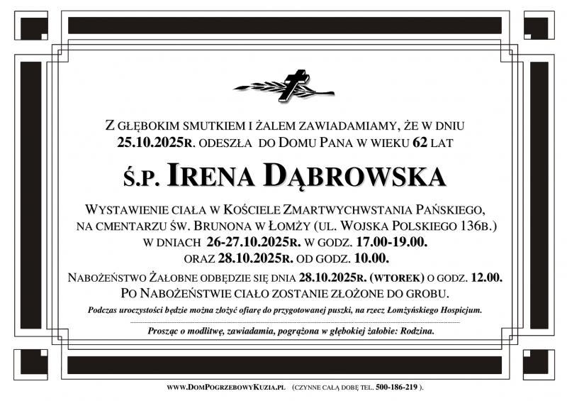 Irena  Dąbrowska