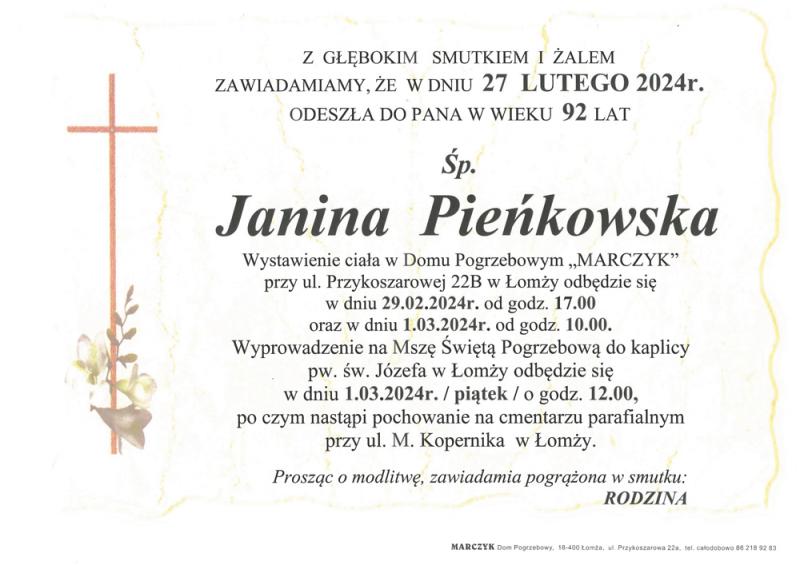 Janina Pieńkowska