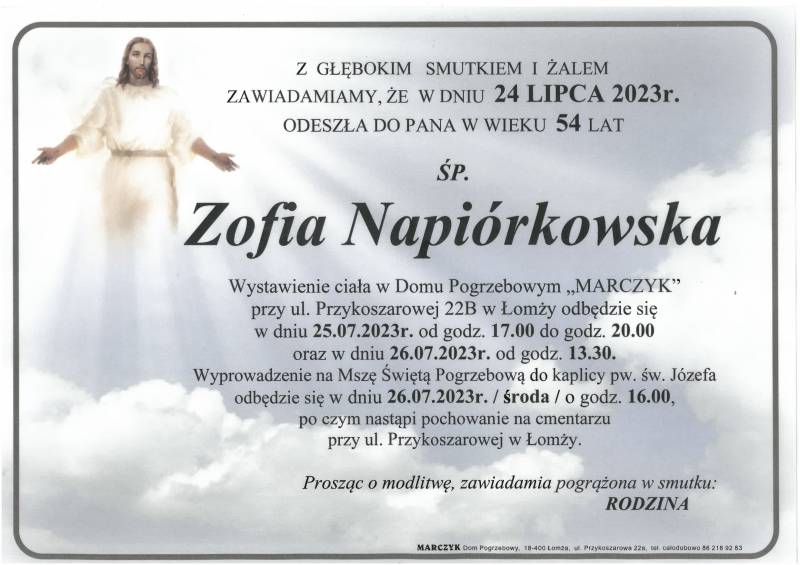 Zofia Napiórkowska