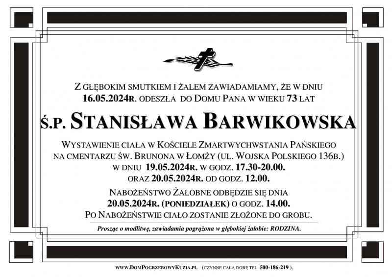 Stanisława Barwikowska