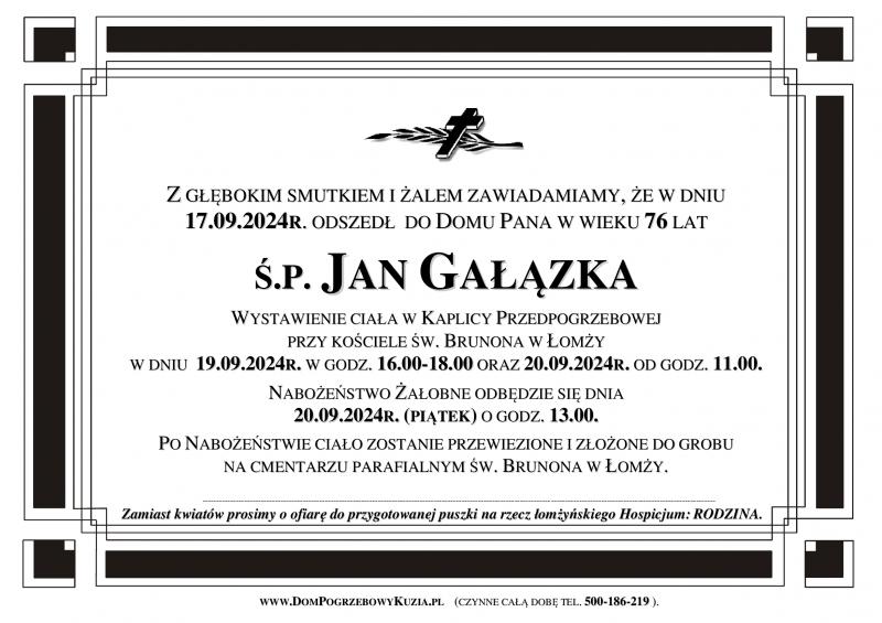 Jan Gałązka
