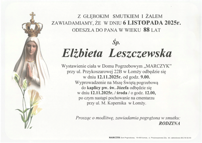Elżbieta Leszczewska