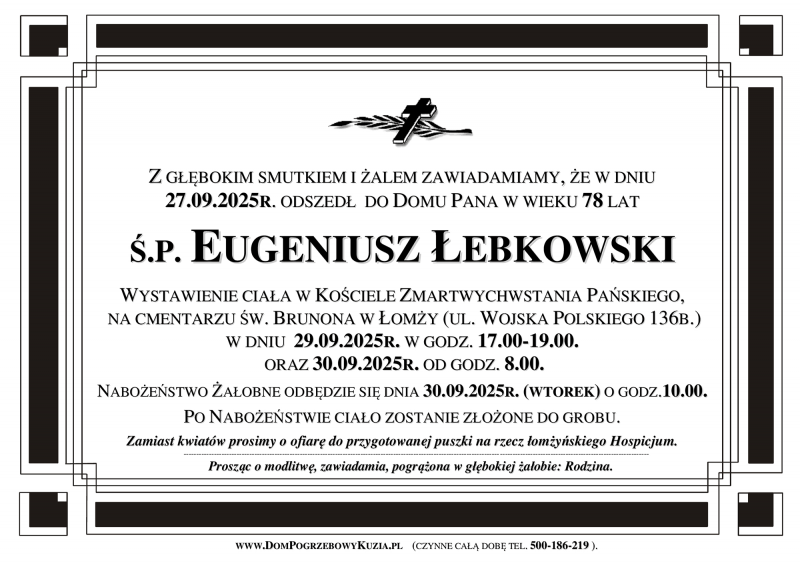 Eugeniusz  Łebkowski