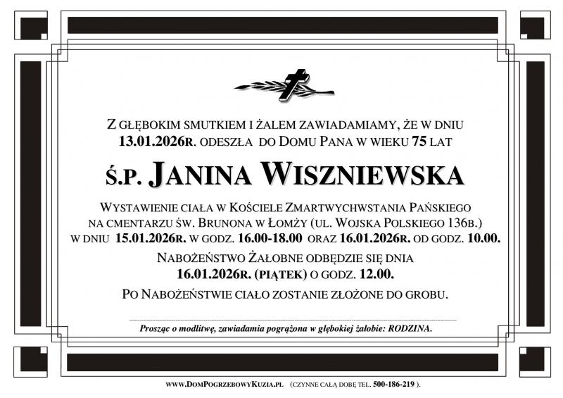 Janina Wiszniewska