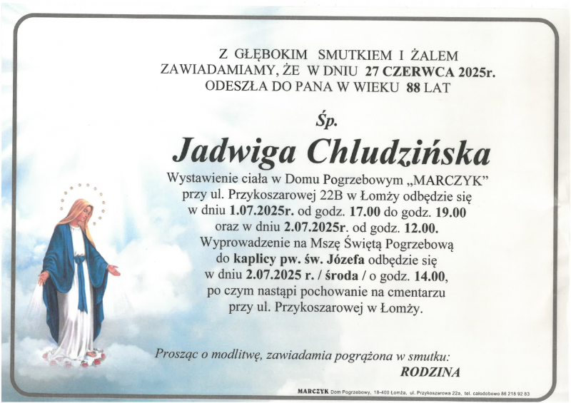 Jadwiga Chludzińska