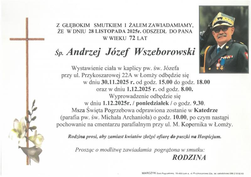 Andrzej Józef  Wszeborowski