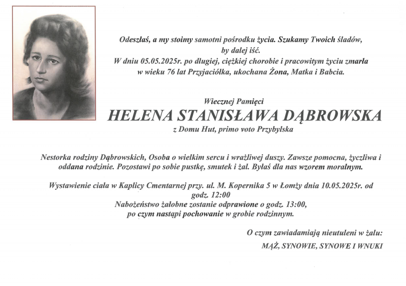 Helena Stanisława Dąbrowska
