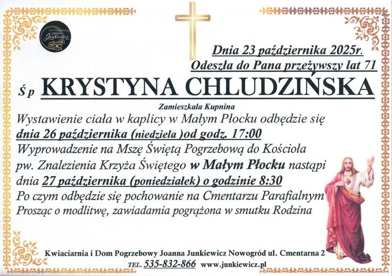 Krystyna Chludzińska