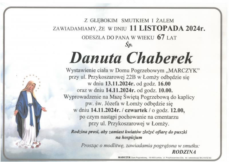 Danuta Chaberek