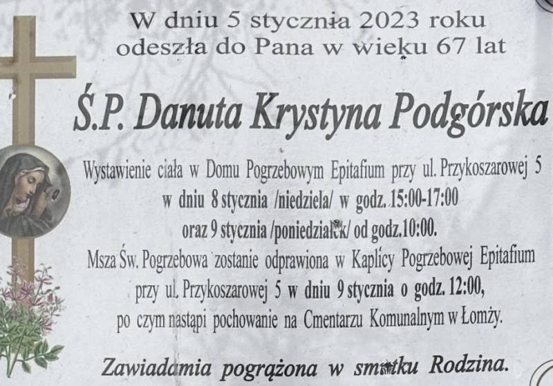 Danuta Krystyna Podgórska