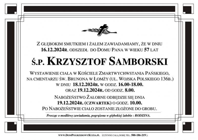 Krzysztof  Samborski