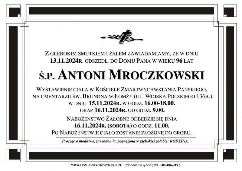 Antoni Mroczkowski