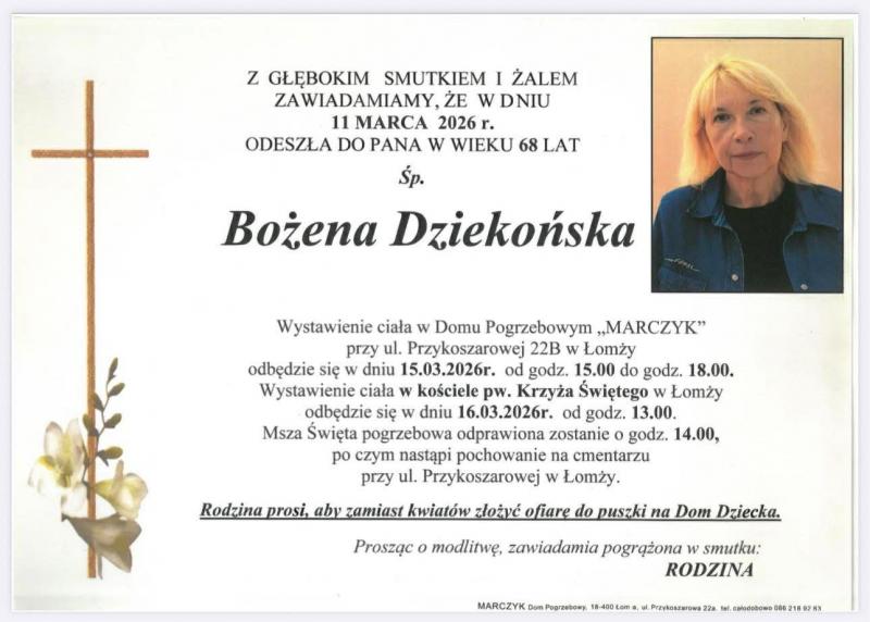 Bożena Dziekońska