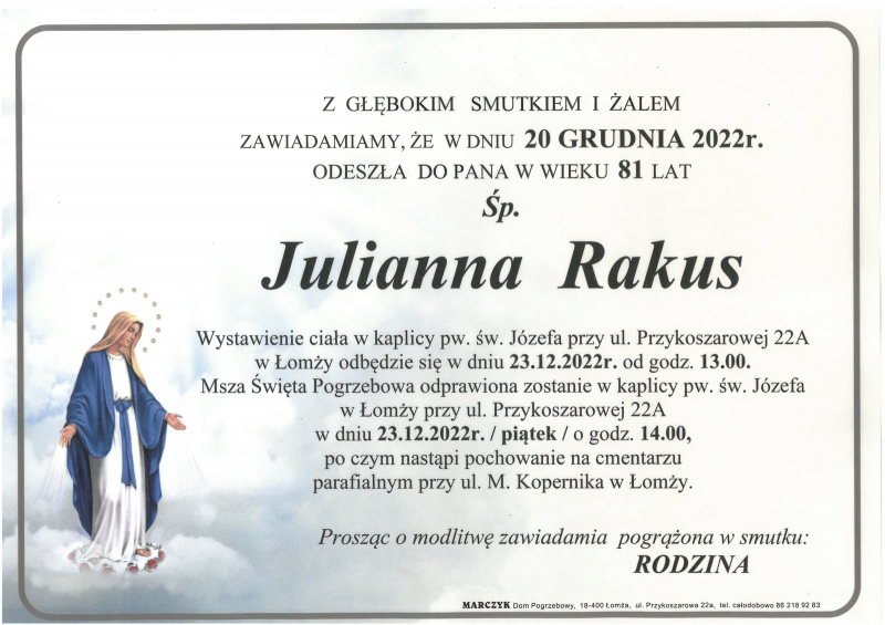 Julianna Rakus