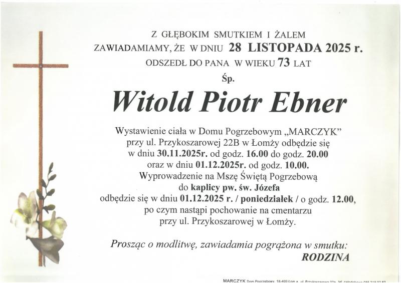 Witold Piotr Ebner