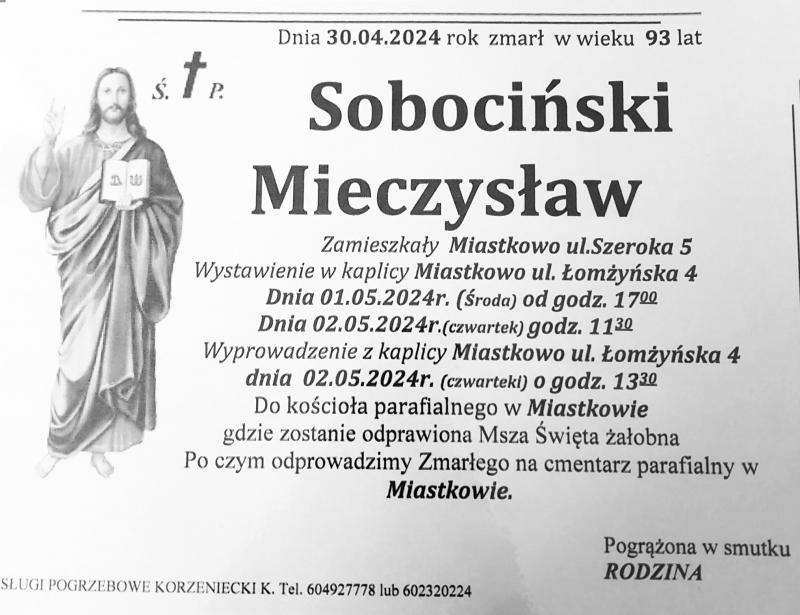Mieczysław Sobociński