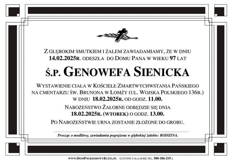 Genowefa  Sienicka