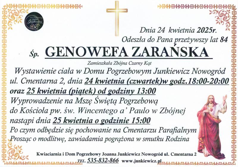 Genowefa Zarańska