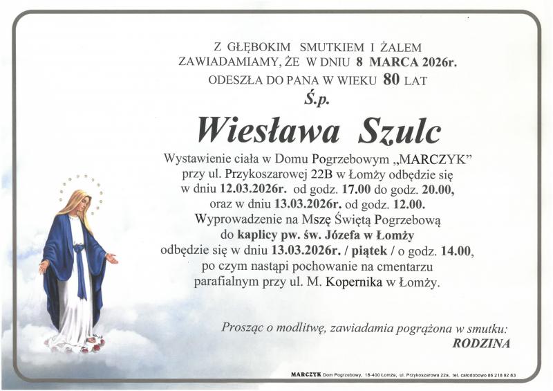 Wiesława Szulc