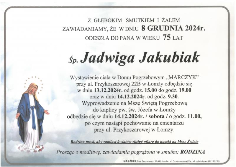 Jadwiga Jakubiak