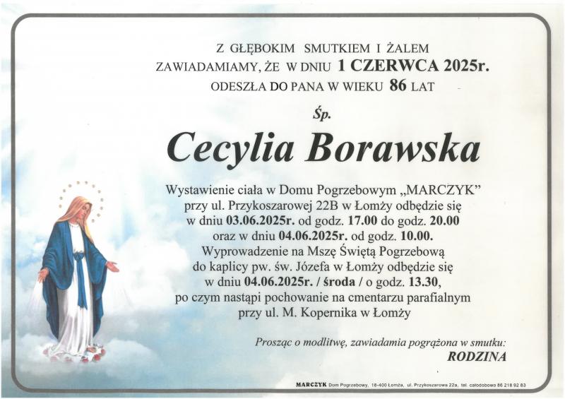 Cecylia Borawska