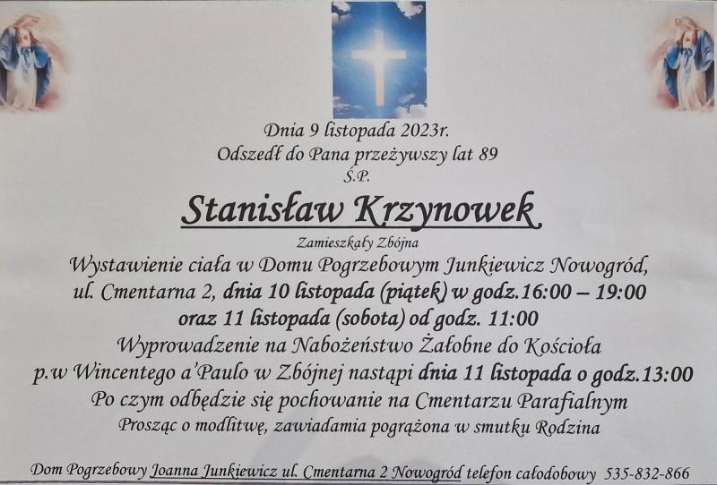 Stanisław Krzynówek