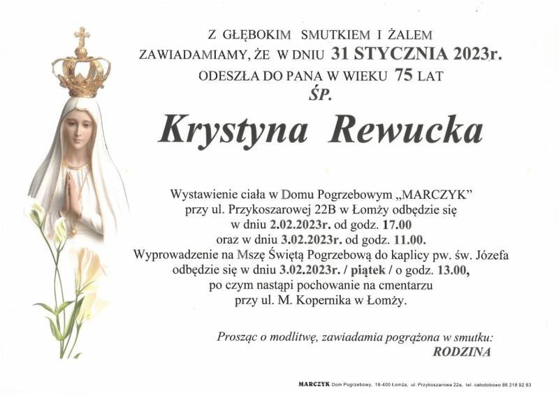 Krystyna Rewucka