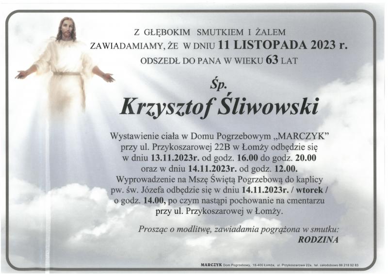Krzysztof Śliwowski