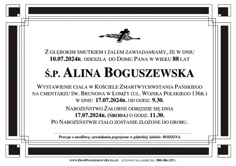 Alina Boguszewska
