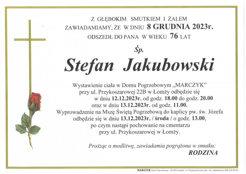 Stefan Jakubowski