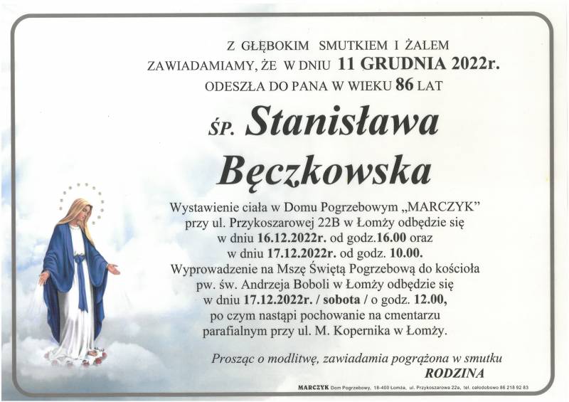 Stanisława Bęczkowska