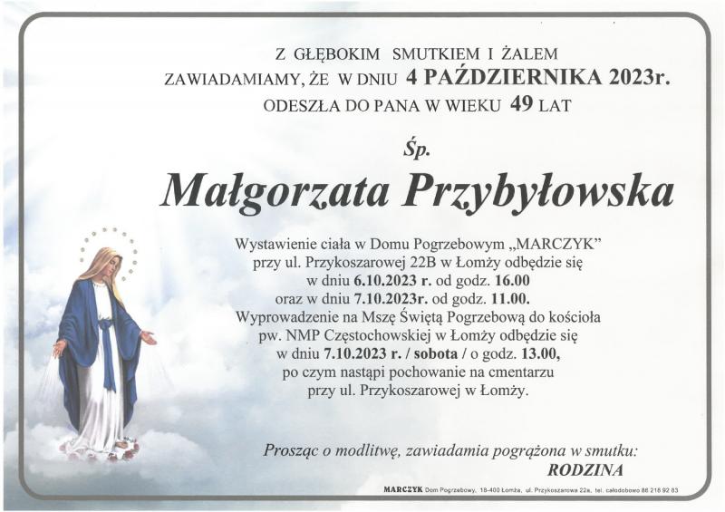 Małgorzata Przybyłowska