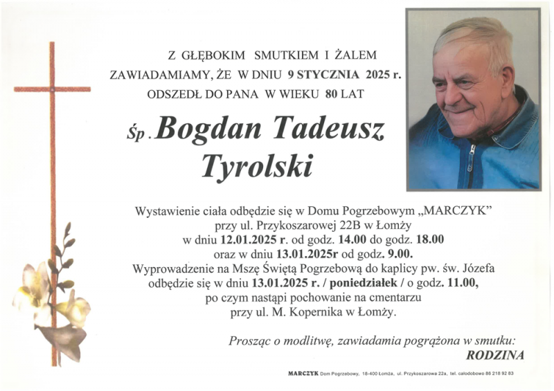 Bogdan Tadeusz  Tyrolski
