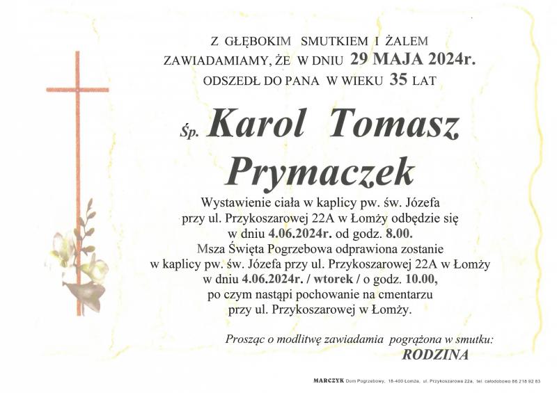 Karol Tomasz Prymaczek