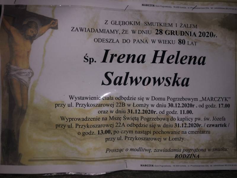 Irena Helena Salwowska