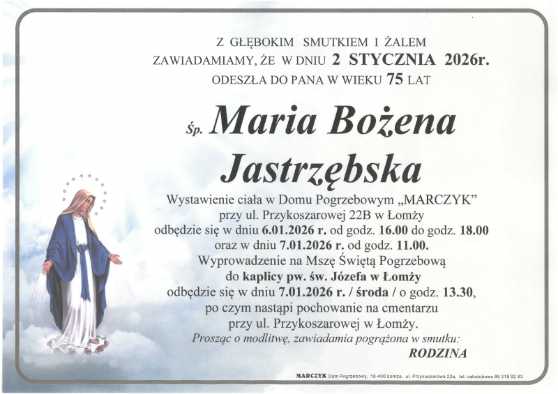 Maria Bożena Jastrzębska