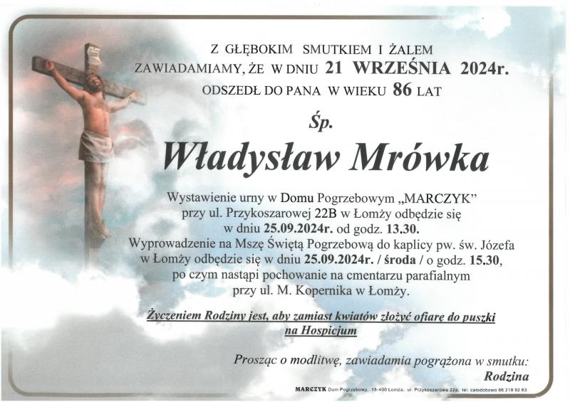 Władysław  Mrówka