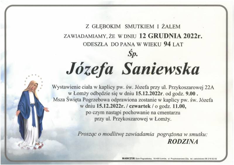 Józefa Saniewska