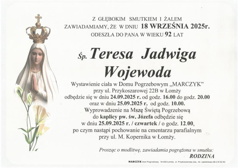 Teresa Jadwiga Wojewoda