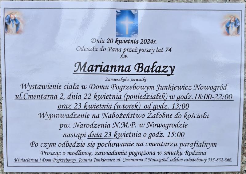 Marianna Bałazy