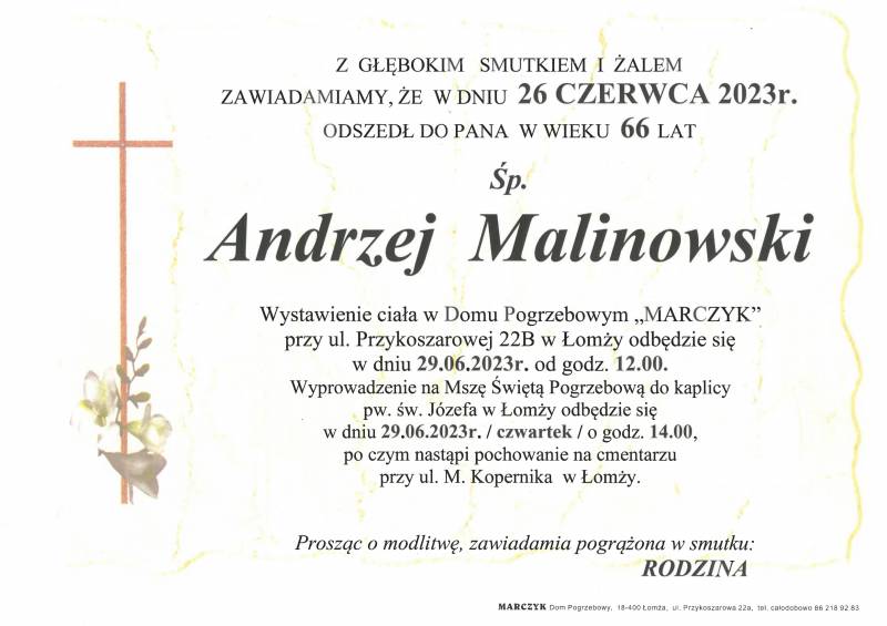 Andrzej Malinowski