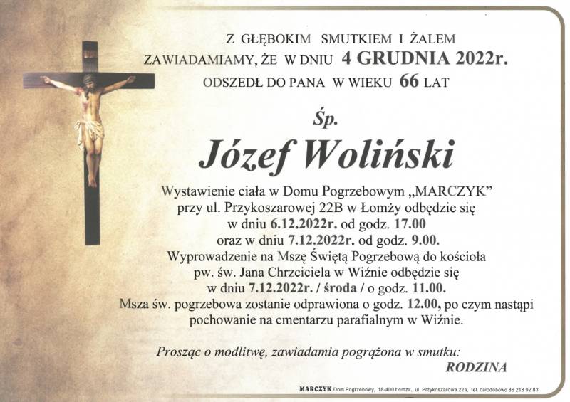 Józef  Woliński