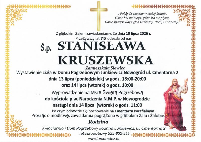 Stanisława Kruszewska