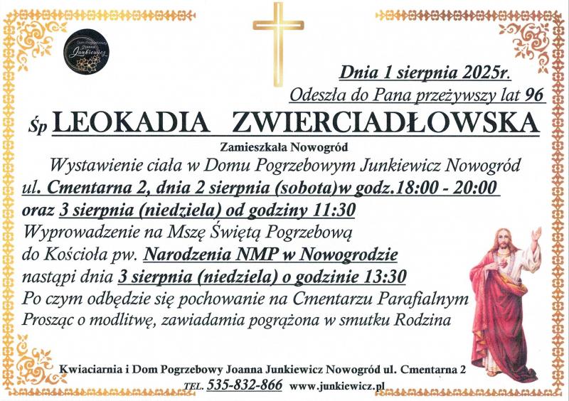 Leokadia  Zwierciadłowska